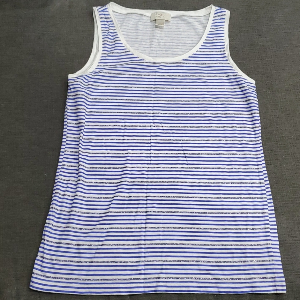 💥50% sale💥LOFT striped tank Small #984